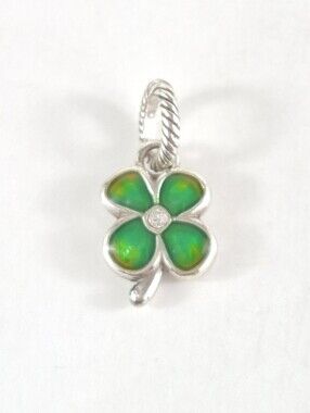 Brighton Lucky Clover Enamel Charm